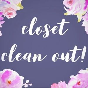 Closet Clean Out - Best offer will be accepted